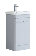 Camber 500mm Waterproof Curved PVC Vanity Unit and Basin