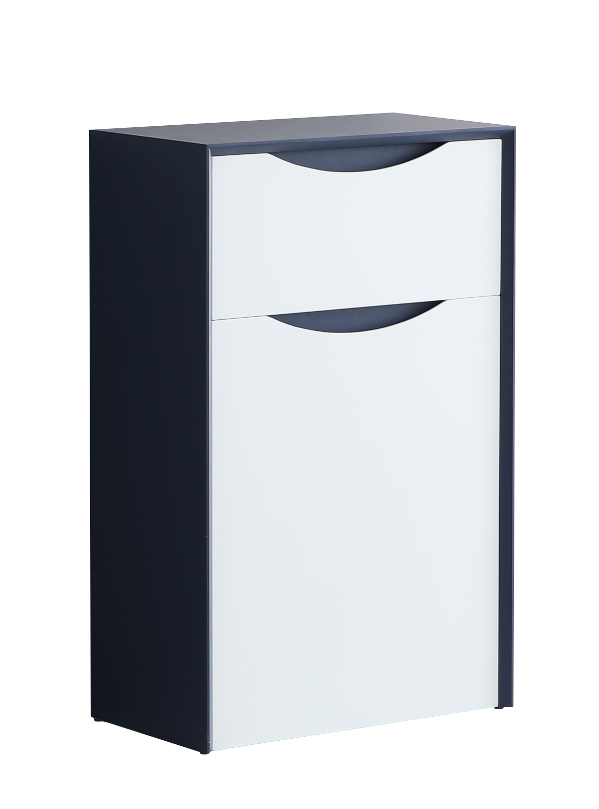 Contrast 550mm Waterproof PVC WC Unit
