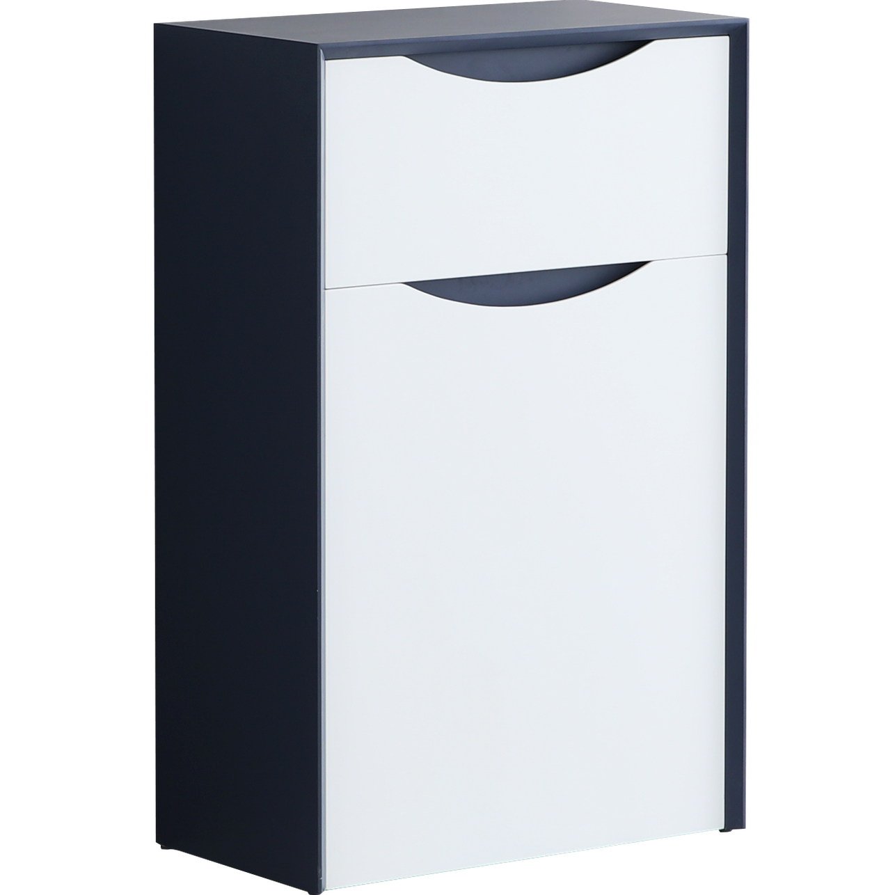 Contrast 550mm Waterproof PVC WC Unit