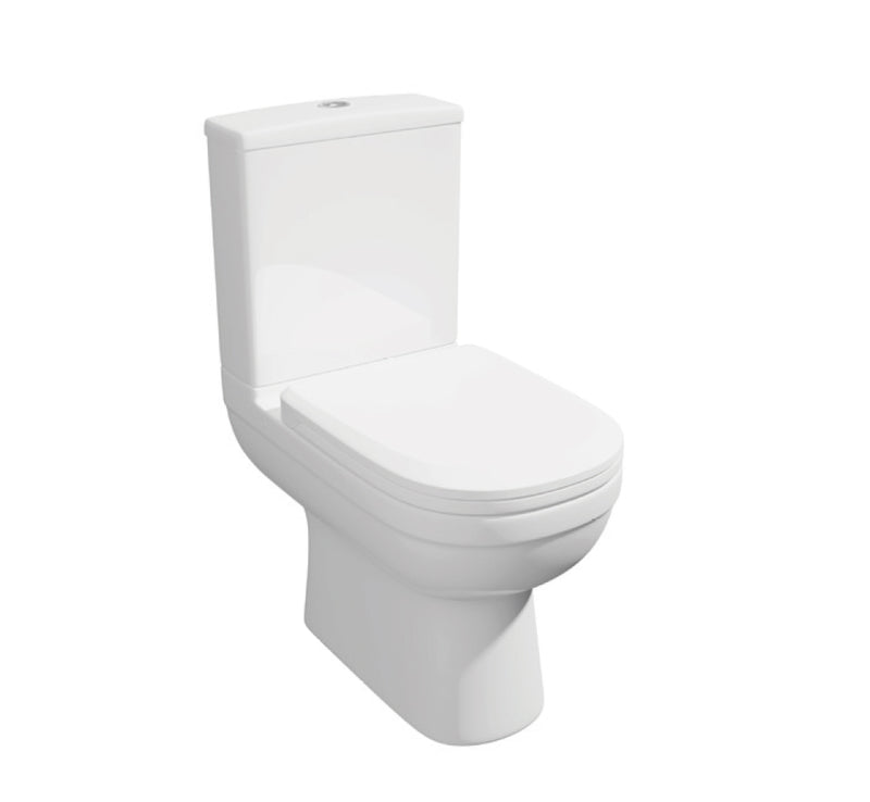 Lifestyle Close Coupled WC Toilet with Soft Close Seat