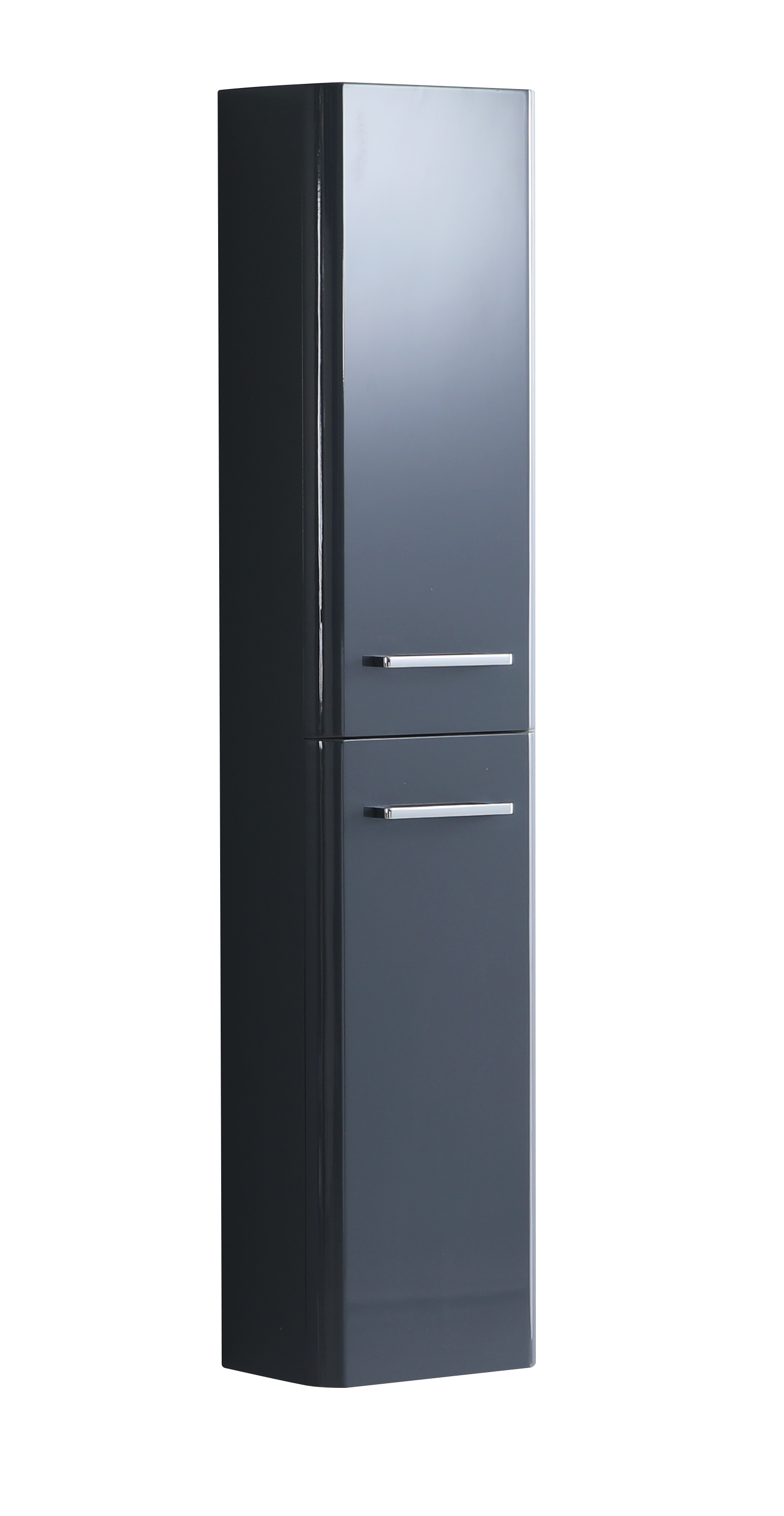 Camber 300mm Wall Hung Tall Boy Curved Waterproof Storage Unit