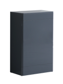 Camber 550mm Waterproof PVC Curved WC Unit