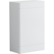 Camber 550mm Waterproof PVC Curved WC Unit