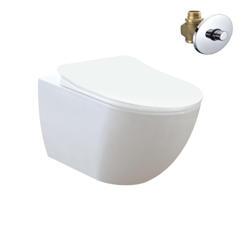 Free Combination Bidet Wall Hung Toilet