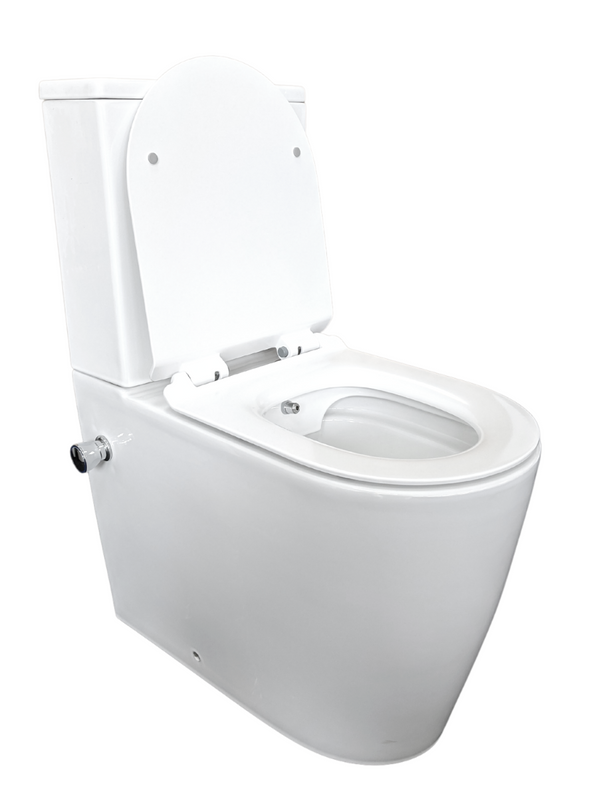 Comfort Height Closed Back Close Coupled Bidet Toilet