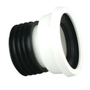  Pan Connector WC 4" 110mm Stubby Straight Stub Short Bathroom Plumbing